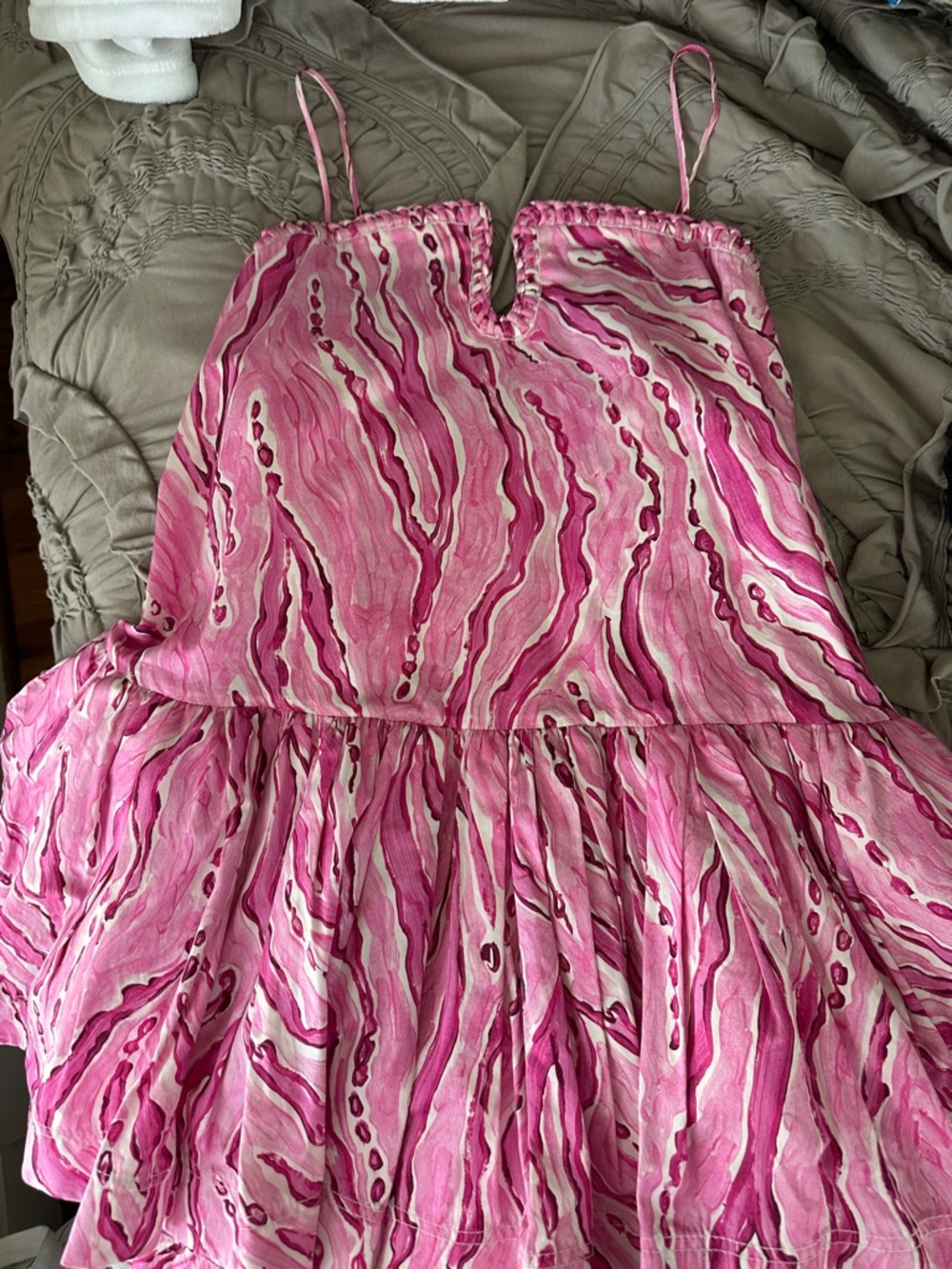Aje Pink Mini Dress
